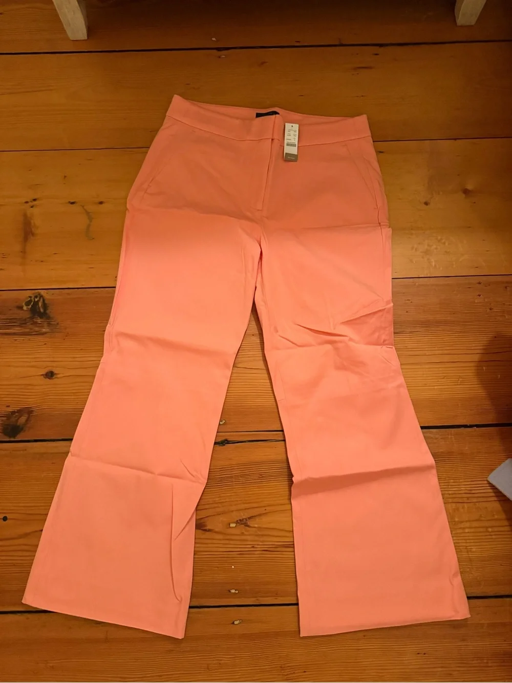 J. Crew Hayden Bright Coral Pants